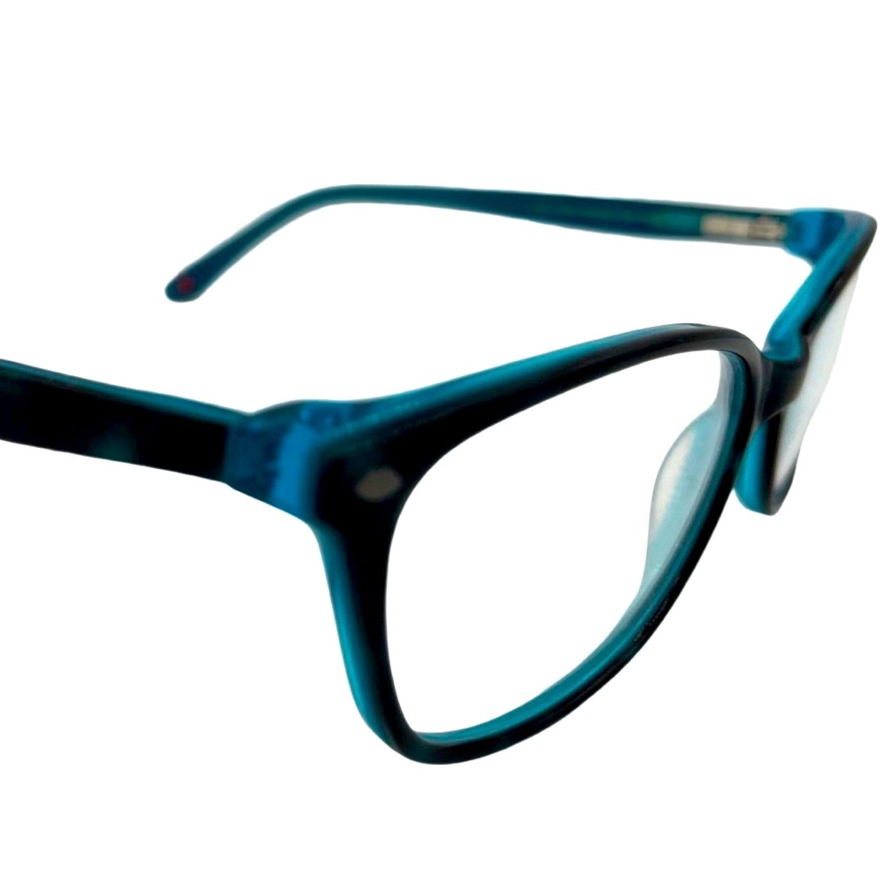 NEW LULU GUINESS BLACK & TEAL GLASSES L208